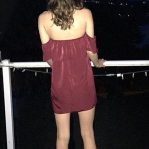 Urban Outfitters off the shoulder dress